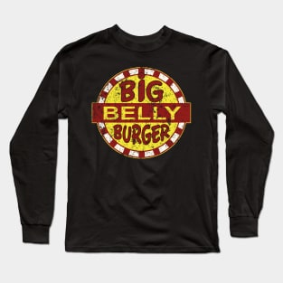 BIG BELLY BURGER (arrow) GRUNGE Long Sleeve T-Shirt